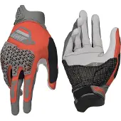 Leatt ADV Rally 5.5 Burn Rot Grau Handschuhe Größe XL
