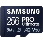 Samsung PRO Ultimate microSD - 256GB - Inklusive SD-Adapter - UHS-I/U3/Full HD/4K UHD