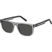 Tommy Hilfiger Herren TH 2200/S KB7/IR Gläser SONNENBRILLEN Öko-Poliamen Grau Grau Quadratisch Normal