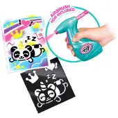 Airbrush Plush Airbrush-Kunst Kreatives Spielset - Refill - - One Size - Kreatives Spielset