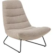 Molecule Sessel Milford Beige, Sitzhöhe 43 cm, Sitzbreite 82 cm, Sitztiefe 56 cm