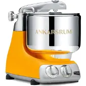 Ankarsrum AKM 6230/AKR6230 KÃ1/4chenmaschine, Edelstahlgehäuse, 1500 Watt, 7 l Behälter, Geschwindigkeiten stufenlos einstellbar
