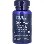 Life Extension Cran-Max Cranberry-Vollfruchtkonzentrat 500 mg 60 St