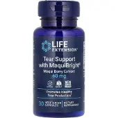 Life Extension , Tear Support, mit Maqui-Beerenextrakt,vegane Kapseln, Vegetarisch 30 St Kapseln
