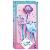 Janod Magic Ocean - Bastelset Zauberstäbe Meerjungfrau Kinder Kreativ