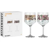 Ritzenhoff Glas "Gin-Gläser Schattenfauna 720 ml 2er Set transparent"