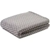Gozze Wohndecke GÖZZE "Decke 3D - Bubbles", silber, B:150cm L:200cm, Polyester, Wohndecken, Wohndecke, Jacquard gewebte Decke in 3D Optik