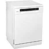 Amica GSP 543 911 W, Freistehend, Standardgröße (60 cm), Weiß, Schwarz, Tasten, LED
