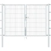 Alberts Zaundoppeltür "Flexo" 200 cm Breite, in versch. Höhen