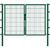 Alberts Zaundoppeltür "Flexo" 200 cm Breite, in versch. Höhen