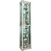 VCM Sammel Stand Vitrine Holz Glas Kavis XXL