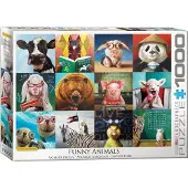 Eurographics Puzzle Lustige Tiere 1000 Teile