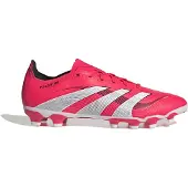 Adidas Herren Predator League Pure Victory Pack MG Multi Ground Fußballschuhe Lucid Red/Weiß/Schwarz