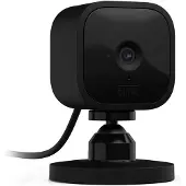 Blink Mini, IP-Sicherheitskamera, Drinnen, Kabellos, Amazon Alexa, 200 MHz, Tisch/Bank