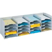 PaperFlow Sortierstation, DIN A4, Polystyrol, für Schränke, 20 Fächer, B 897 x T 304 x H 313 mm