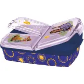 Disney Wish Brotdose mit Fächern, Purple