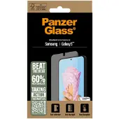 PanzerGlass All-in-One Ultra-Wide antibakterieller Displayschutz für das Samsung Galaxy S25