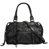 Samantha Look Shopper echt Leder, Made in Italy