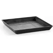 Ecopot's Blumentopfuntersetzer "SQUARE SAUCER Dark Grey", BxTxH: 35,5x35,5x3,5 cm
