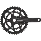 Shimano FC-R345 Kurbelgarnitur 50/34 2x9-fach schwarz 175mm 2022 Kurbelgarnituren