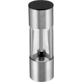 WMF 32.0100.0811, Salz- & Pfeffermühle, Edelstahl, Transparent, Glas, Edelstahl, Keramik, Pfeffer, Salz
