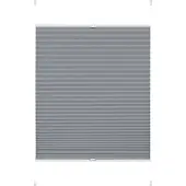 Gardinia Plissee "EASYFIX Greta" Gr. 6, blau (rauchblau), B:100cm H:130cm, Obermaterial: 100% Polyester, Plissees, Plissee, inkl. dezenter Abdeckleiste (Staubschutz)