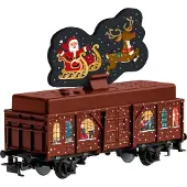Märklin Güterwagen MÄRKLIN "Start up - Weihnachtswagen - 44224", bunt, Modelleisenbahn-Fahrzeuge, KinderL:11,5cm, Kunststoff, Metall, Güterwagen, mit Sound, L:11,5cm