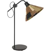 Forestier Parrot Tischleuchte Brown - , Parrot, Schwarz, für Wohnzimmer, Metall, Design