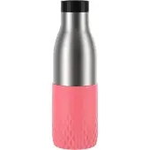 EMSA Wasserflasche Bludrop Sleeve Coral 500ml