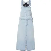 G-Star Midi Dungaree Kleid - Hellblau - Damen - XS