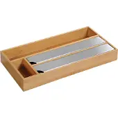Kesper 58041, Bambus, Holz, Rechteckig, 420 mm, 190 mm, 54 mm