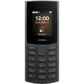 Nokia 105 4G (2023), Balken, Dual-SIM, 4,57 cm (1.8"), Bluetooth, 1450 mAh, Anthrazit