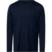Hanro Schlafanzug Oberteil Night & Day in Deep navy | Gr.: XXL