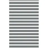 vidaXL Doppelrollo Dunkelgrau 150x230 cm Stoffbreite 145,9 cm Polyester