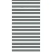 vidaXL Doppelrollo Dunkelgrau 125x200 cm Stoffbreite 120,9 cm Polyester
