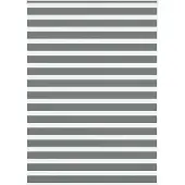 vidaXL Doppelrollo Dunkelgrau 165x230 cm Stoffbreite 160,9 cm Polyester