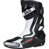 IXS RS-1000 Schwarz Weiß Stiefel Größe 40