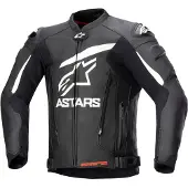 Alpinestars GP Plus V4 Lederjacke Black White, Größe: 54