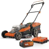 Powerplus POWDPGLWS2, Schieberasenmäher, 500 m², 42 cm, 2,5 cm, 7,5 cm, 2800 RPM
