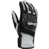 Reusch Outsprint Damen Leder-/Textilhandschuh kurz schwarz/grau W-7 Damengrau7 - Motorradbekleidung - Damen Motorradbekleidung