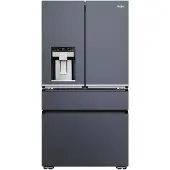 Haier HFW7918EIMB Side-by-Side Kühlkombination Freistehend 601 l E Schwarz