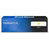 PrintAbout Toner kompatibel mit Xerox 106R03475 - Gelb