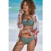 LASCANA Bügel-Bandeau-Bikini-Top "Italy" mit seitlichen Stäbchen