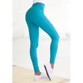 LASCANA Leggings in türkis | Gr.: 40-42