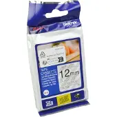 Brother TZe-131S - (12 mm) - Schwarz auf transparent - Tape