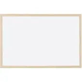 MAGNETOPLAN Whiteboard mit Holzrahmen