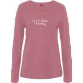 s.Oliver Pyjamaoberteil 1 tlg. mit Frontdruck