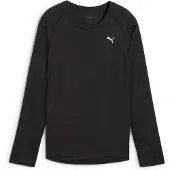 Puma W RUN VELOCITY LONG SLEEVE (POLY) - schwarz, Größe:M