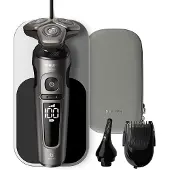 Philips Shaver S9000 Prestige - Elektrischer Nass- und Trockenrasierer mit SkinIQ - SP9872/22