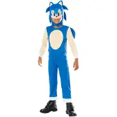 Sonic The Hedgehog Deluxe Sonic Kostüm für 7- bis 8-Jährige